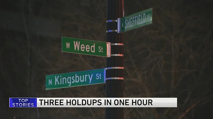 CPD: 3 armed robberies committed in less than an hour