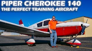 Piper Cherokee 140 The Perfect Training Aircraft Youtube