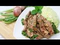 Thai Beef Salad Isaan Style น้ำตกเนื้อ - Episode 68