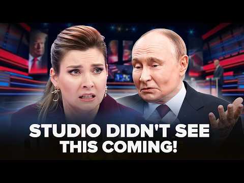 😱Skabeyeva stands in shock live on air! Putin has never looked this embarrassed before