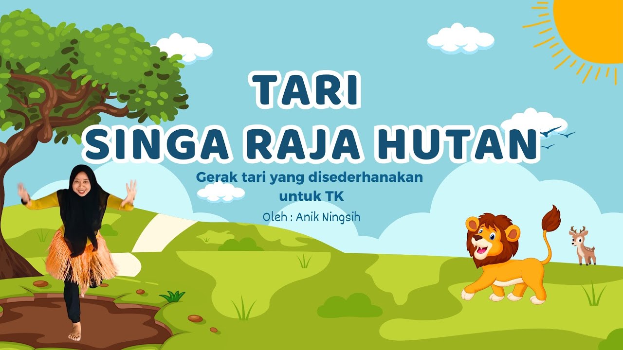 Tari singa raja hutan #tarianaktk #tarisinga