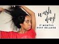 BEST WASH DAY ROUTINE FOR TRANSITIONING 4C HAIR | No tangling! Super soft hair!