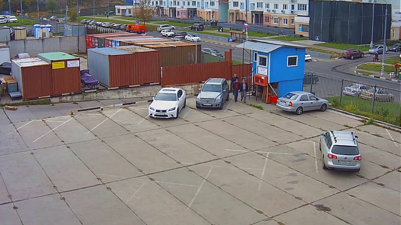 BD3570RCV, запись с камеры BEWARD, день - YouTube