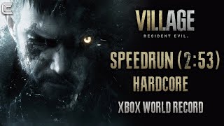 Resident Evil 8 Village - Village Demo Hardcore Speedrun 253 Xbox World Record Chenszn