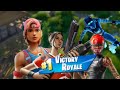 (FORTNITE) Squads Gameplay with B - baller, Ncarmello, and Jeffrey/ got the win!