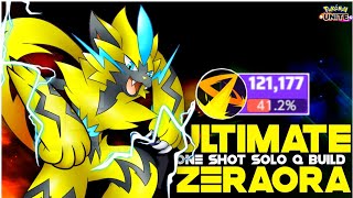 24 Kills Zeraora Becomes Wild & Bully Enemies In Solo Q Pokemon Unite