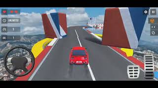 impossible car stunt extreme racing tracks game , new game , level 1/2 , master mode screenshot 4