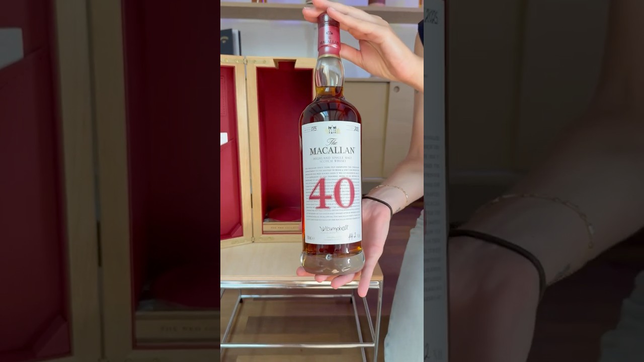 40 years in the making. 🥃✨ TheMacallan 