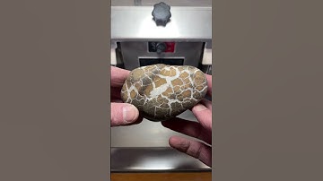 Polishing a Michigan Lightning Stone