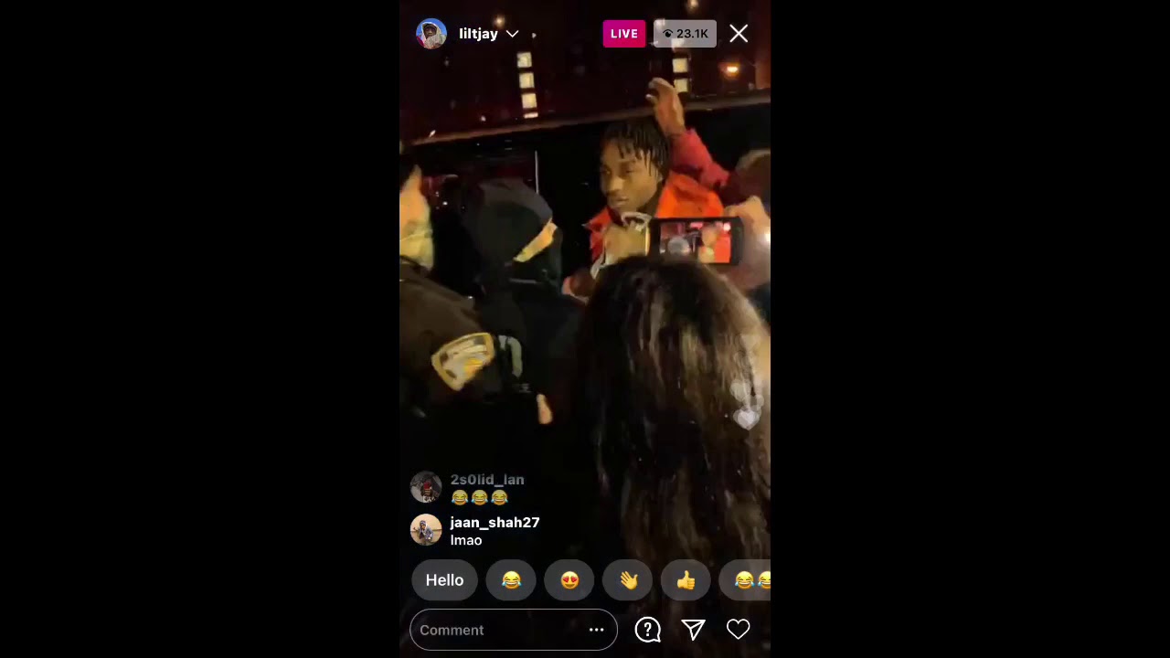 Police tries to arrest “rapper Liltjay” *Must Watch*