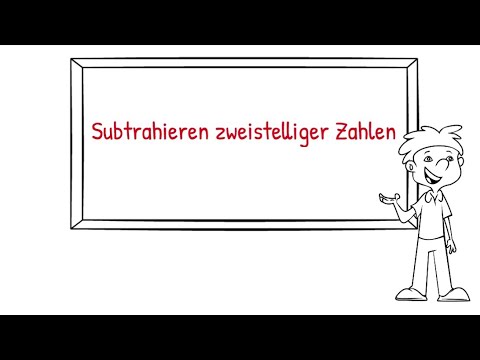 Subtrahieren zweistelliger Zahlen