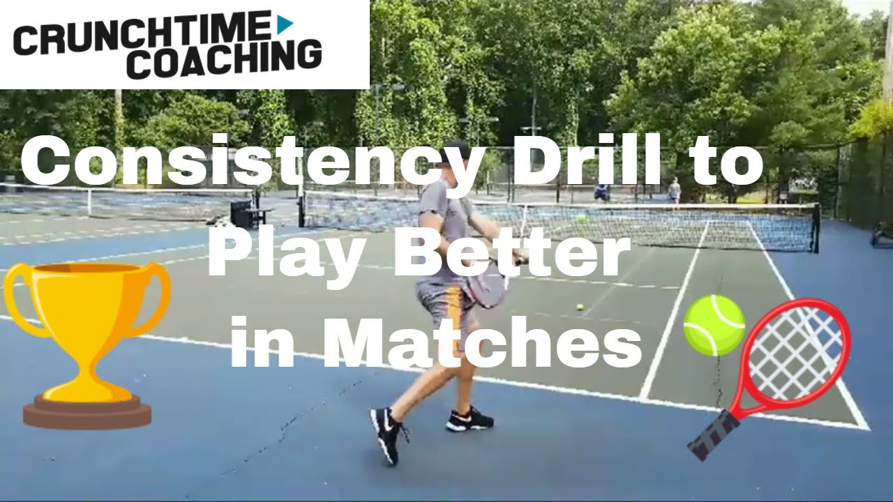 (Tennis Drills) Best Consistency Drill to Play Better During Matches