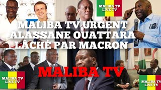 MALIBA TV- LIVE TV:  ALASSANE  ABANDONNÉ PAR MACRON LES SONDAGES DONNE GBAGBO GAGNANT AU 1er TOUR