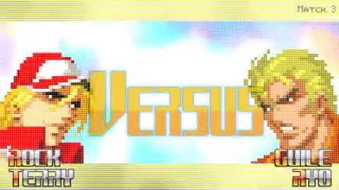 mugen match 20180810 Terry Rock arcade run part1/2