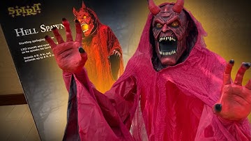 Spirit Halloween - Hell Spawn Unboxing/Setup | 2023 Jumpscare Animatronic 🎃 👻