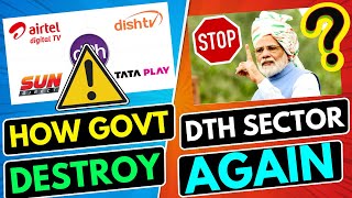 How Govt Destroyed Dth Sector | Vodafone Idea 7000 Crore Loss #trending #technoneil