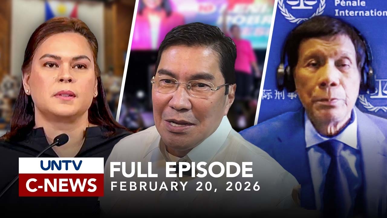 UNTV: C-NEWS | February 20, 2026