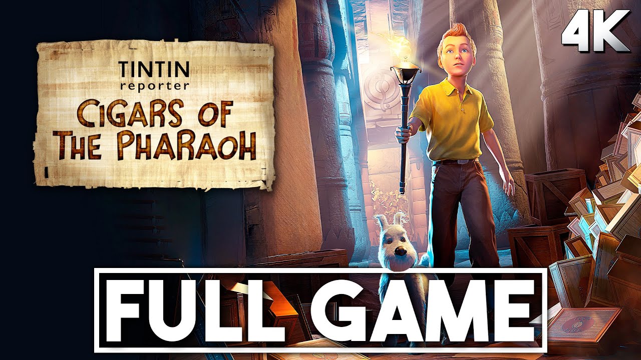 TINTIN REPORTER CIGARS OF THE PHARAOH Gameplay Walkthrough FULL GAME