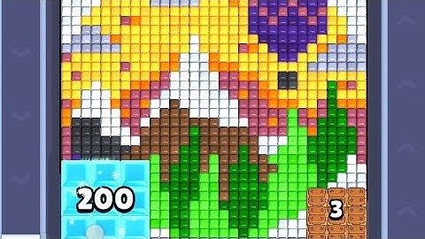 Pixel Flow Level 367. Walkthrough Gameplay 