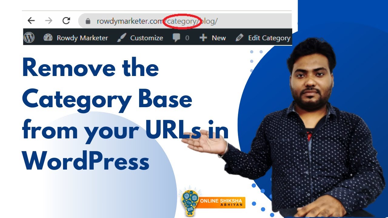 How To Remove the Category Base From the WordPress URL 