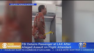 Passenger detained at LAX after assault on attendant