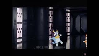 Star Wars with bluey bingo and muffin