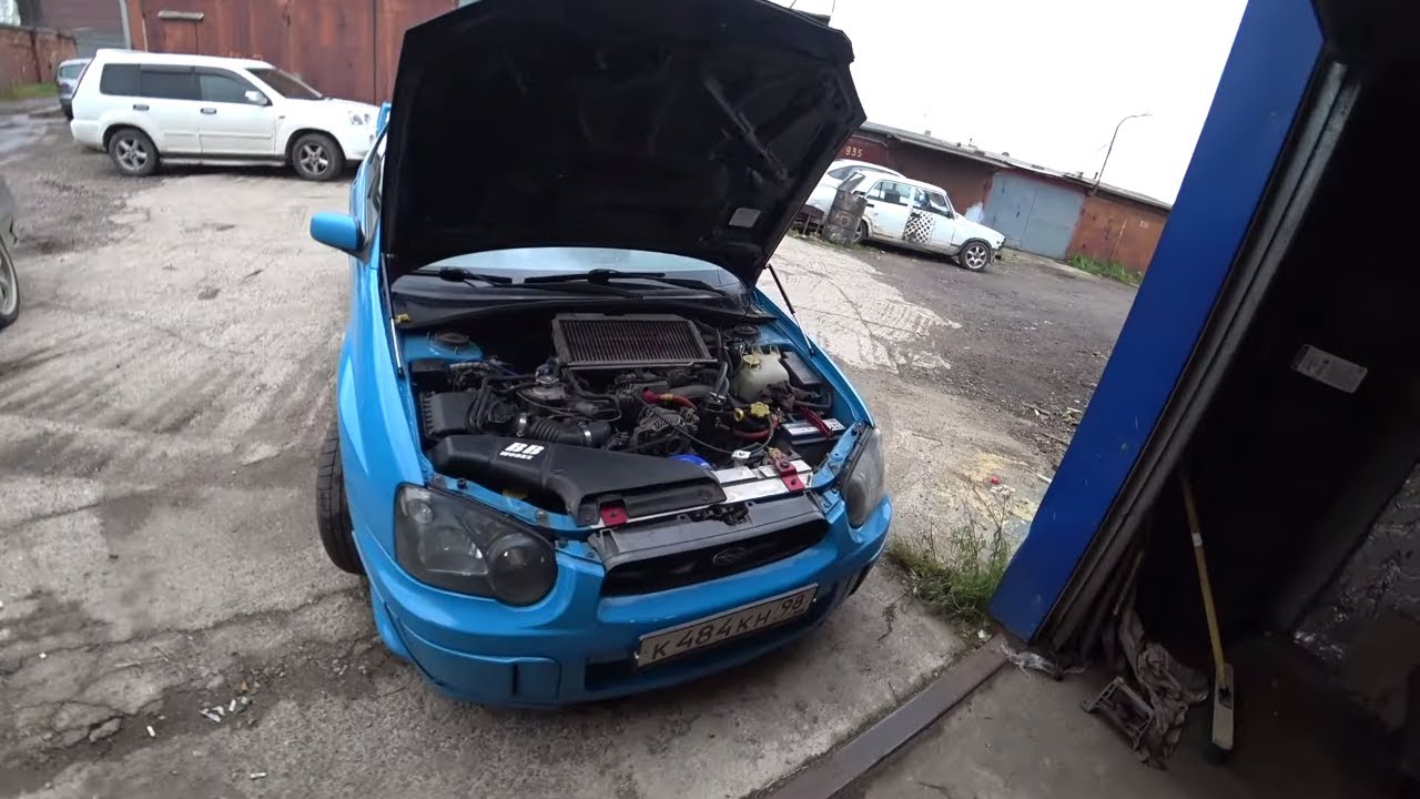 Тонировке быть! / Мне испортили ФАРЫ на СУБАРУ / Замена ГРМ EJ20 - YouTube