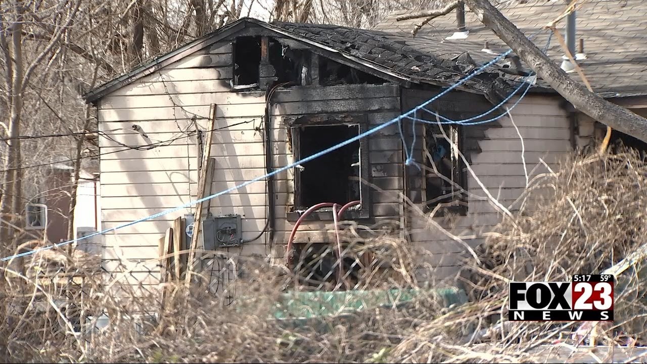 Video: Fire crews respond to north Tulsa house fire - YouTube
