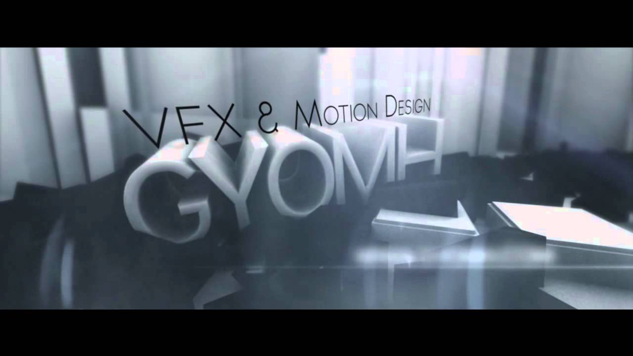 Falling Logo - C4D / AE