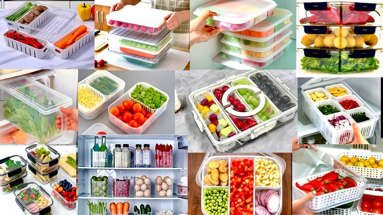 Компактные контейнеры для хранения в холодильнике🌸✨🌿🍯🍶 | Масштабное обновление для контейнеров дл...