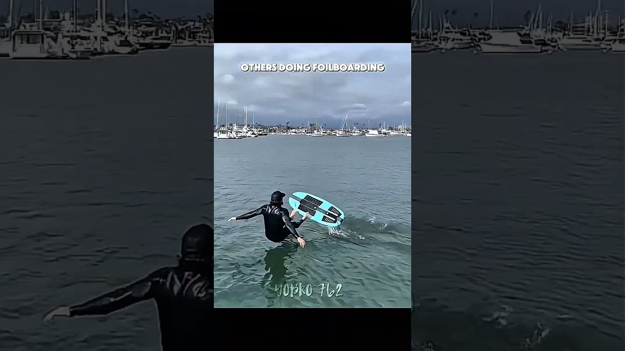 OTHERS DOING FOILBOARDING V.S THIS GUY💀