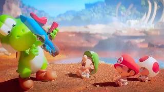 The Super Mario Galaxy Movie - Bowser worries about Mario - Mario and Luigi turn into baby