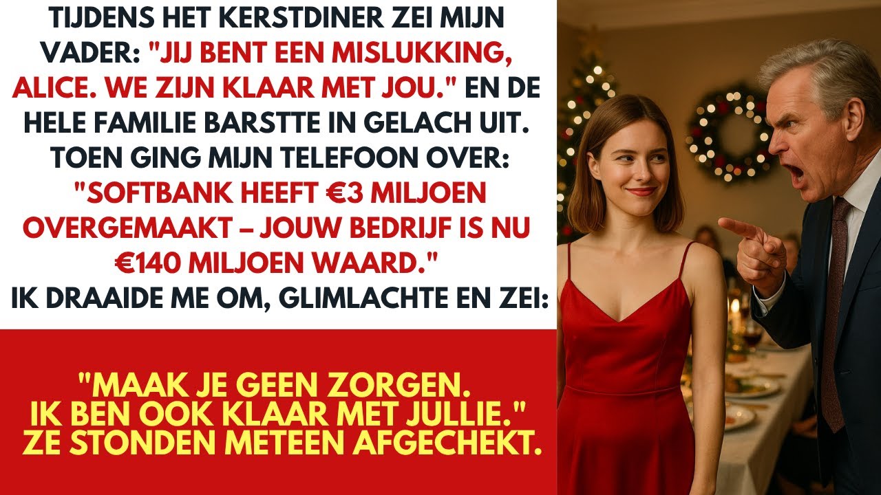 Mijn vader riep: ‘Nietsnut!’ - nu is mijn bedrijf €140 miljoen waard en zij zijn sprakeloos.