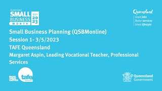 QSBMonline Session 1 - Small Business Planning