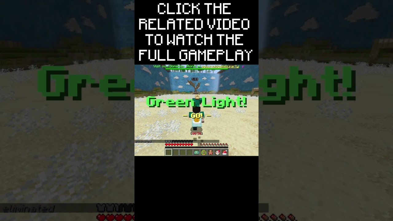 Minecraft Squid Games (Red Light) 