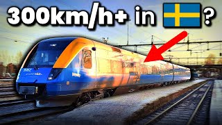 I rode Sweden’s FASTEST EVER TRAIN - it's not what you'd expect!