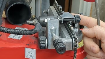 How to Set The Tilt Angle Sharpening Chainsaw Chain