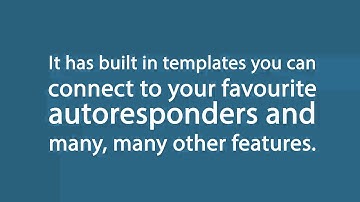 Squeeze page, squeeze web page software, landing web page, squeeze page generator