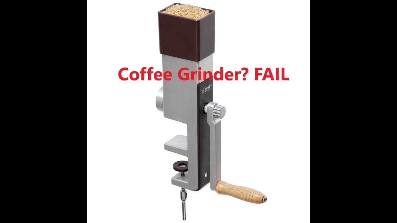 Review of the Victorio Grain Mill Fail for Prepping YouTube