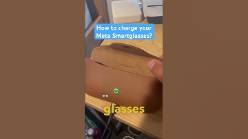 How to charge your Meta Smartglasses?