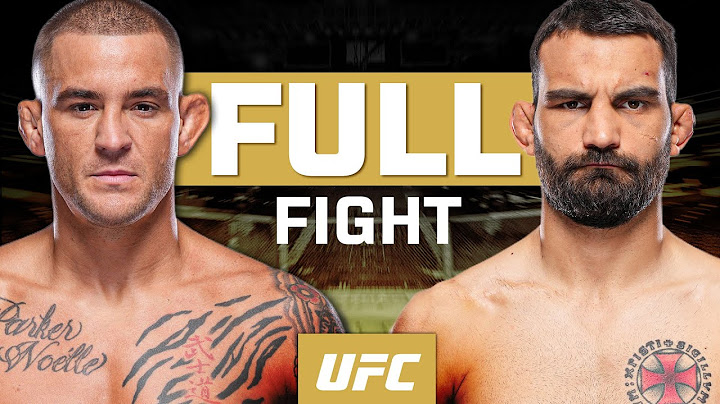Dustin Poirier vs Benoit Saint-Denis| Full Fight| #UFC318