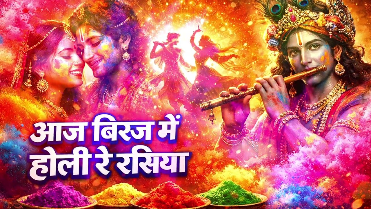 Radha Krishna Holi Bhajan 2026 | Non Stop Holi Bhajan | Radha Krishna Holi Bhajan 2026
