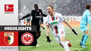 Augsburg Win Despite Missing a Penalty | Augsburg - Frankfurt 2-1 | Highlights | MD 13 – Bundesliga