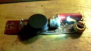 Joule Thief motor - 7 strand coil