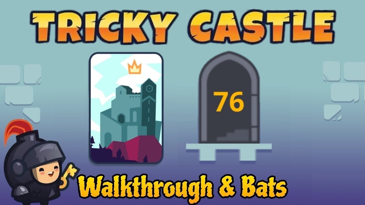 Tricky Castle Level 76 Bats - Princess Castle - YouTube