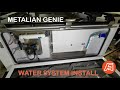 Metalian Genie trailer water system install