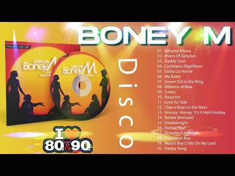 B.o.n.e.y M Best Songs 2021 | B.o.n.e.y M Bahama Mama 1980 | Top 20 Best Songs By B.o.n.ey M.