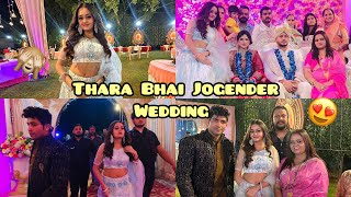 Thara Bhai Jogender Ke Sister Ki Marriage Ceremony me bahut maja Aya | Bindass Kavya