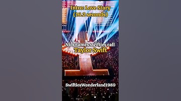 Nicknames swifties call Taylor Swift