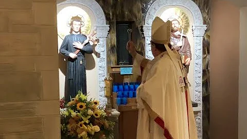 Blessing of the St. Gerard Statue by Cardinal Tobin